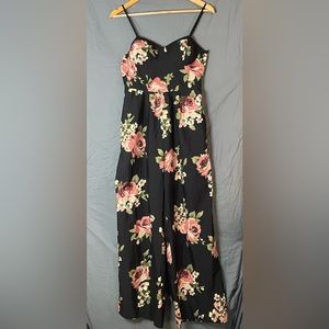 Band Of Gypsies Floral Jumpsuit